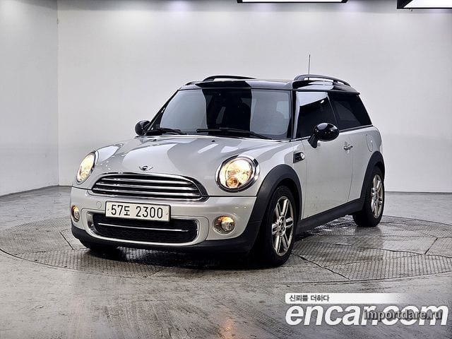MINI COOPER D CLUBMAN 2014 — 125 992 км, серебристый, Корея — под ключ — фото 12
