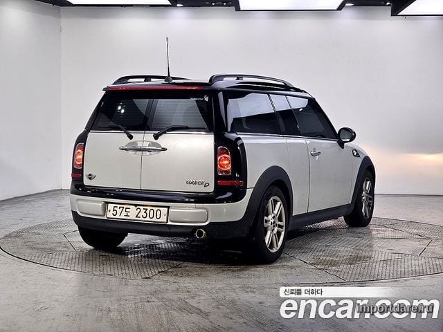 MINI COOPER D CLUBMAN 2014 — 125 992 км, серебристый, Корея — под ключ — фото 4