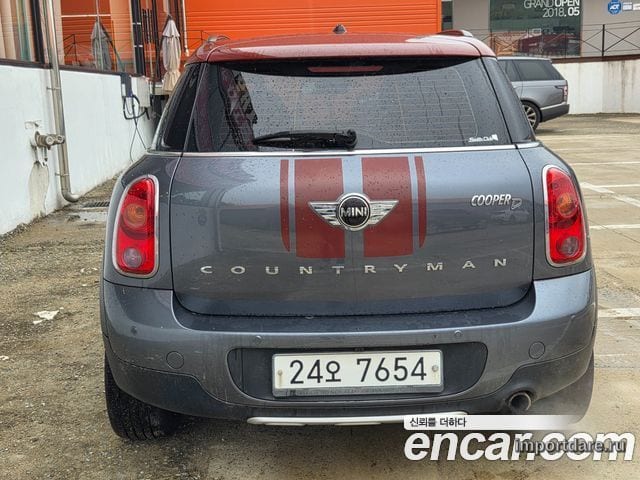 MINI COOPER D COUNTRYMAN 2016 — 151 837 км, голубой, Корея — под ключ — фото 5