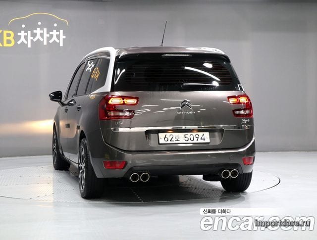 CITROEN GRAND C4 PICASSO 2018 — 162 515 км, серый, Корея — под ключ — фото 4