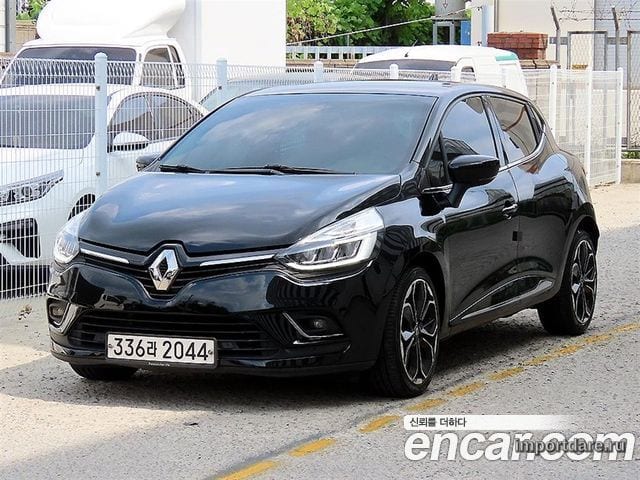 RENAULT KOREA CLIO 2018 — 62 462 км, чёрный, Корея — под ключ — фото 2