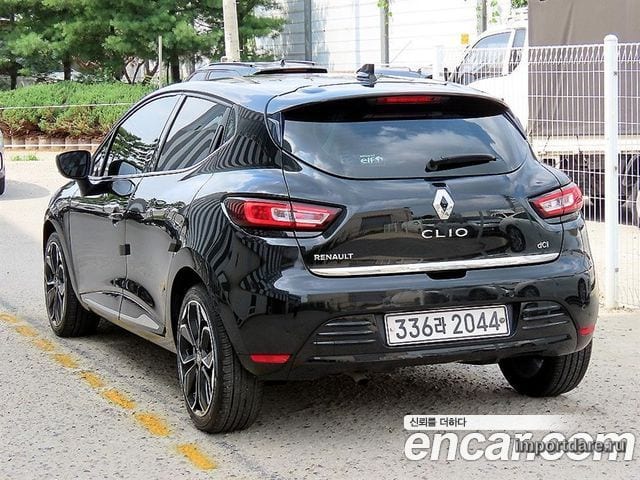 RENAULT KOREA CLIO 2018 — 62 462 км, чёрный, Корея — под ключ — фото 3