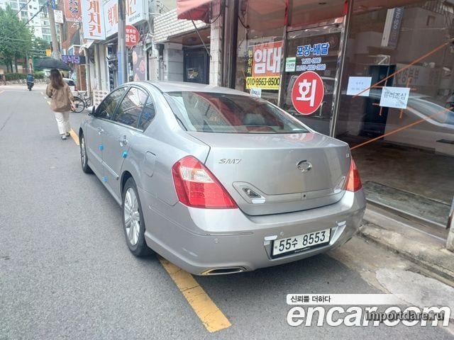 RENAULT KOREA SM7 NEW ART 2008 — 239 981 км, серебристо-серый, Корея — под ключ — фото 5