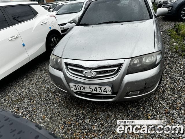 RENAULT KOREA SM3 NEW 2008 — 172 962 км, серебристо-серый, Корея — под ключ — фото 1