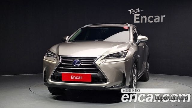 LEXUS NX300H 2017 — 78 053 км, серебристо-серый, Корея — под ключ — фото 3