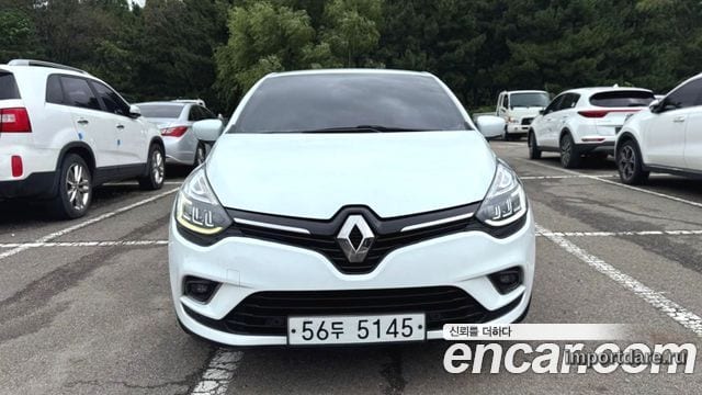 RENAULT KOREA CLIO 2018 — 153 560 км, белый, Корея — под ключ — фото 2