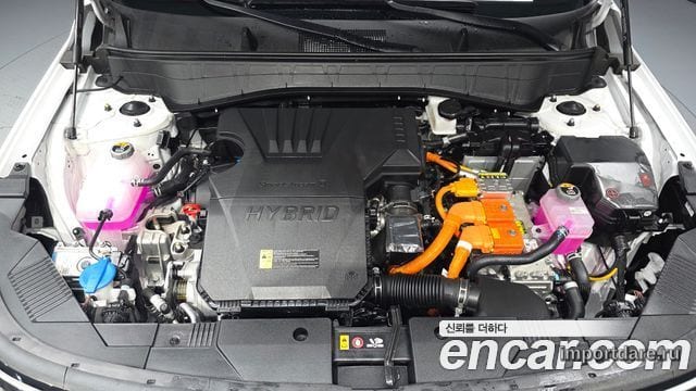 HYUNDAI KONA HYBRID 2026 — 12 286 км, белый, Корея — под ключ — фото 6
