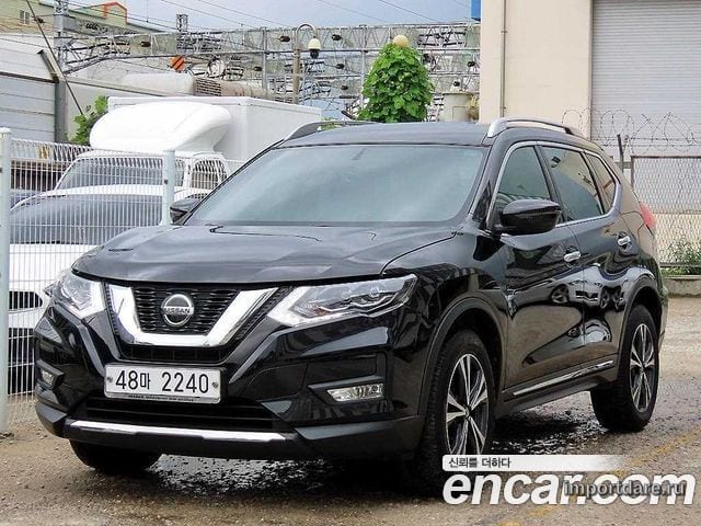 NISSAN X-TRAIL 2018 — 94 037 км, чёрный, Корея — под ключ — фото 2