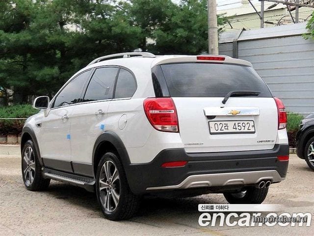 CHEVROLET CAPTIVA 2017 — 109 163 км, белый-перламутр, Корея — под ключ — фото 3