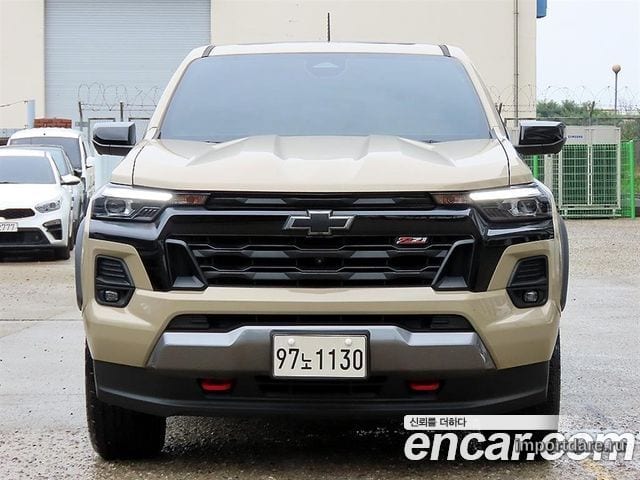 CHEVROLET COLORADO 2023 — 11 570 км, коричневый, Корея — под ключ — фото 2
