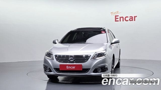 RENAULT KOREA SM5 PLATINUM 2013 — 42 963 км, серебристо-серый, Корея — под ключ — фото 3