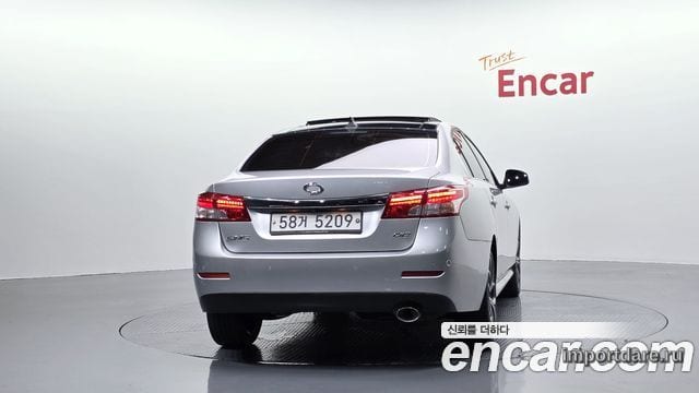 RENAULT KOREA SM5 PLATINUM 2013 — 42 963 км, серебристо-серый, Корея — под ключ — фото 4