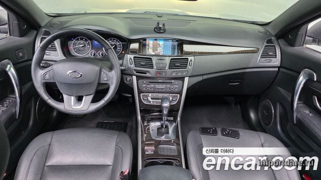 RENAULT KOREA SM5 PLATINUM 2013 — 42 963 км, серебристо-серый, Корея — под ключ — фото 7