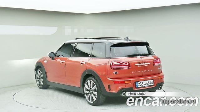 MINI COOPER S CLUBMAN 2023 — 6 885 км, оранжевый, Корея — под ключ — фото 2