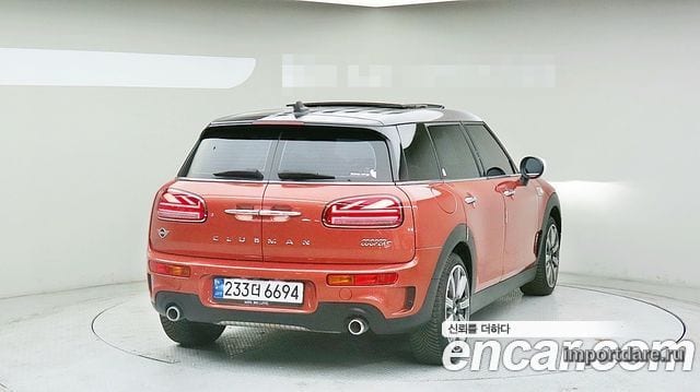 MINI COOPER S CLUBMAN 2023 — 6 885 км, оранжевый, Корея — под ключ — фото 4