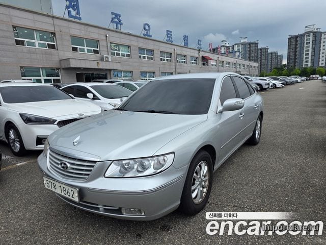 HYUNDAI LUXURY GRANDEUR 2010 — 205 000 км, серебристый, Корея — под ключ — фото 2