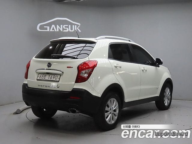 KGM STYLE KORANDO C 2018 — 69 521 км, белый, Корея — под ключ — фото 4