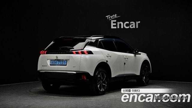 PEUGEOT E-2008 2023 — 8 042 км, белый, Корея — под ключ — фото 2