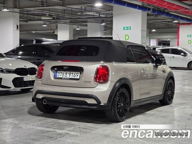 MINI COOPER CONVERTIBLE 2024 — 14 895 км, светло-серебристый, Корея — под ключ — фото 4
