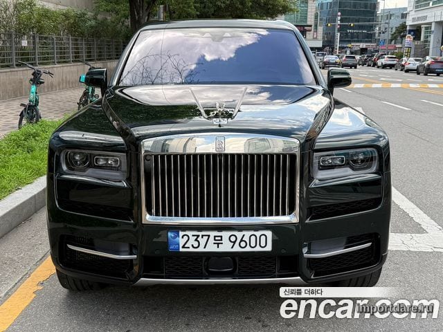 ROLLS-ROYCE CULLINAN 2023 — 15 500 км, тёмно-зелёный, Корея — под ключ — фото 3