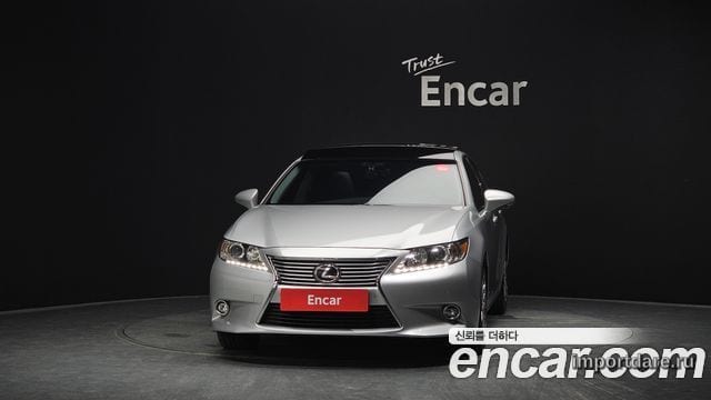 LEXUS ES350 2015 — 137 968 км, серебристо-серый, Корея — под ключ — фото 3