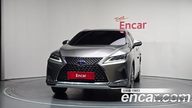 LEXUS RX450HL 2020 — 45 939 км, серебристо-серый, Корея — под ключ — фото 3