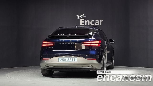 GENESIS GV60 2023 — 41 387 км, синий, Корея — под ключ — фото 4