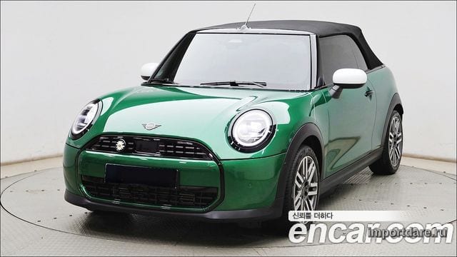 Mini Cooper C Convertible интерьер