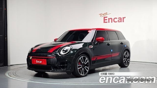 MINI COOPER S CLUBMAN 2023 — 38 852 км, тёмно-зелёный, Корея — под ключ — фото 1