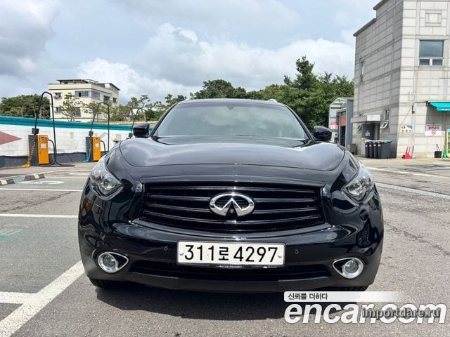 INFINITI QX70 2015 — 133 340 км, чёрный, Корея — под ключ — фото 3