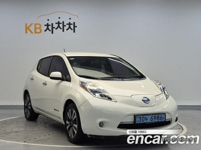 NISSAN LEAF 2016 — 80 863 км, белый, Корея — под ключ — фото 4