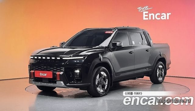 Kgm Musso EV сбоку