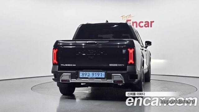 Kgm Musso EV сзади
