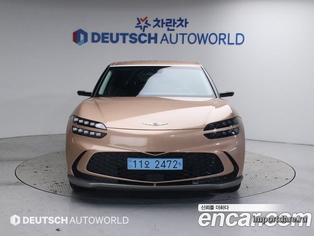 GENESIS GV60 2023 — 58 970 км, светло-золотистый, Корея — под ключ — фото 3