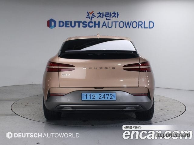 GENESIS GV60 2023 — 58 970 км, светло-золотистый, Корея — под ключ — фото 4