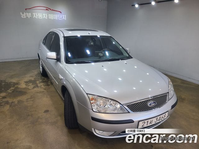 FORD MONDEO 2005 — 54 100 км, серебристо-серый, Корея — под ключ — фото 3