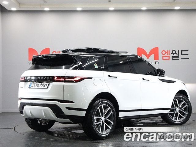LAND ROVER RANGE ROVER EVOQUE 2026 — 1 442 км, белый, Корея — под ключ — фото 3