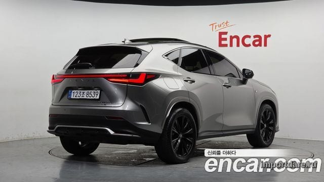 LEXUS NX450H+ 2025 — 73 205 км, серебристо-серый, Корея — под ключ — фото 2