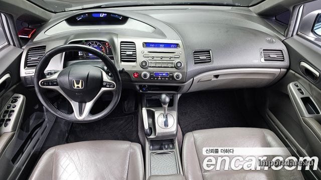 HONDA CIVIC 2007 — 202 114 км, серебристо-серый, Корея — под ключ — фото 7