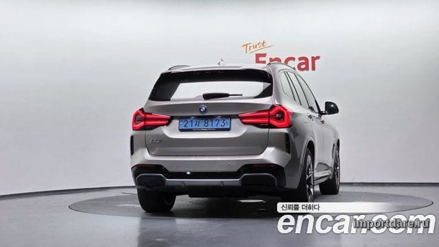 BMW IX3 2024 — 36 325 км, светло-золотистый, Корея — под ключ — фото 4