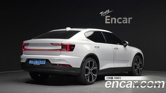 POLESTAR POLESTAR 2 2022 — 75 713 км, светло-серебристый, Корея — под ключ — фото 2