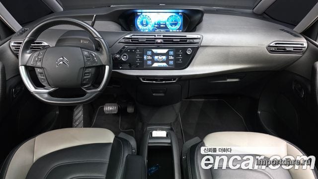 CITROEN GRAND C4 PICASSO 2015 — 84 490 км, белый, Корея — под ключ — фото 7