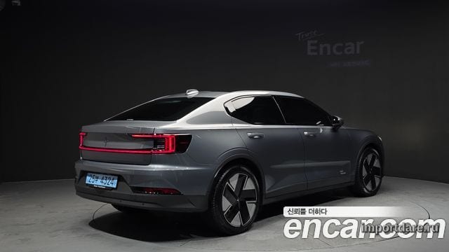 POLESTAR POLESTAR 2 2025 — 17 380 км, серебристо-серый, Корея — под ключ — фото 2