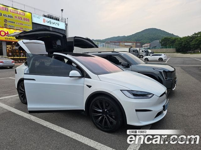 TESLA MODEL X 2023 — 50 800 км, белый, Корея — под ключ — фото 2