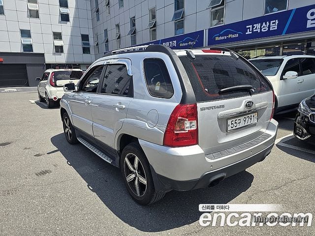 KIA NEW SPORTAGE 2009 — 150 594 км, серебристый, Корея — под ключ — фото 4
