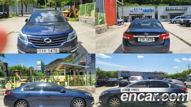 Renault Korea Sm5 Platinum спереди