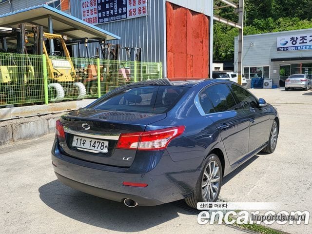 Renault Korea Sm5 Platinum сзади