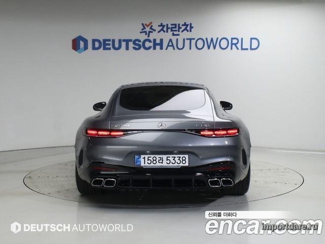 Mercedes-Benz AMG GT сзади