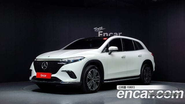 MERCEDES-BENZ EQS SUV X296 2024 — 39 577 км, белый, Корея — под ключ — фото 1