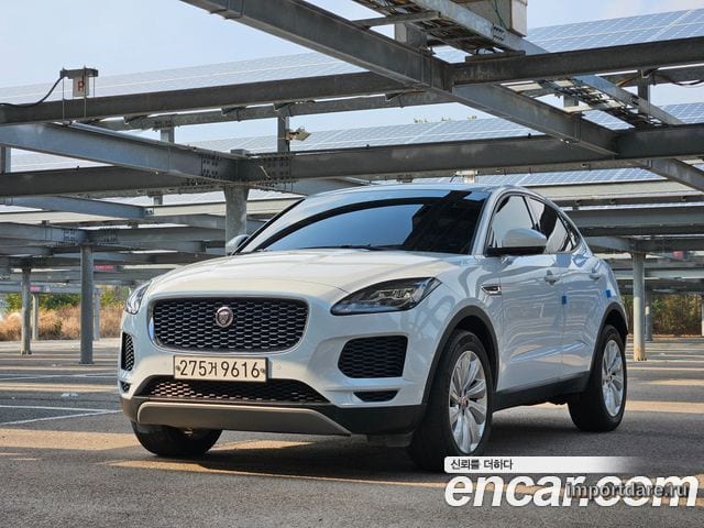 JAGUAR E-PACE 2018 — 94 500 км, белый, Корея — под ключ — фото 1